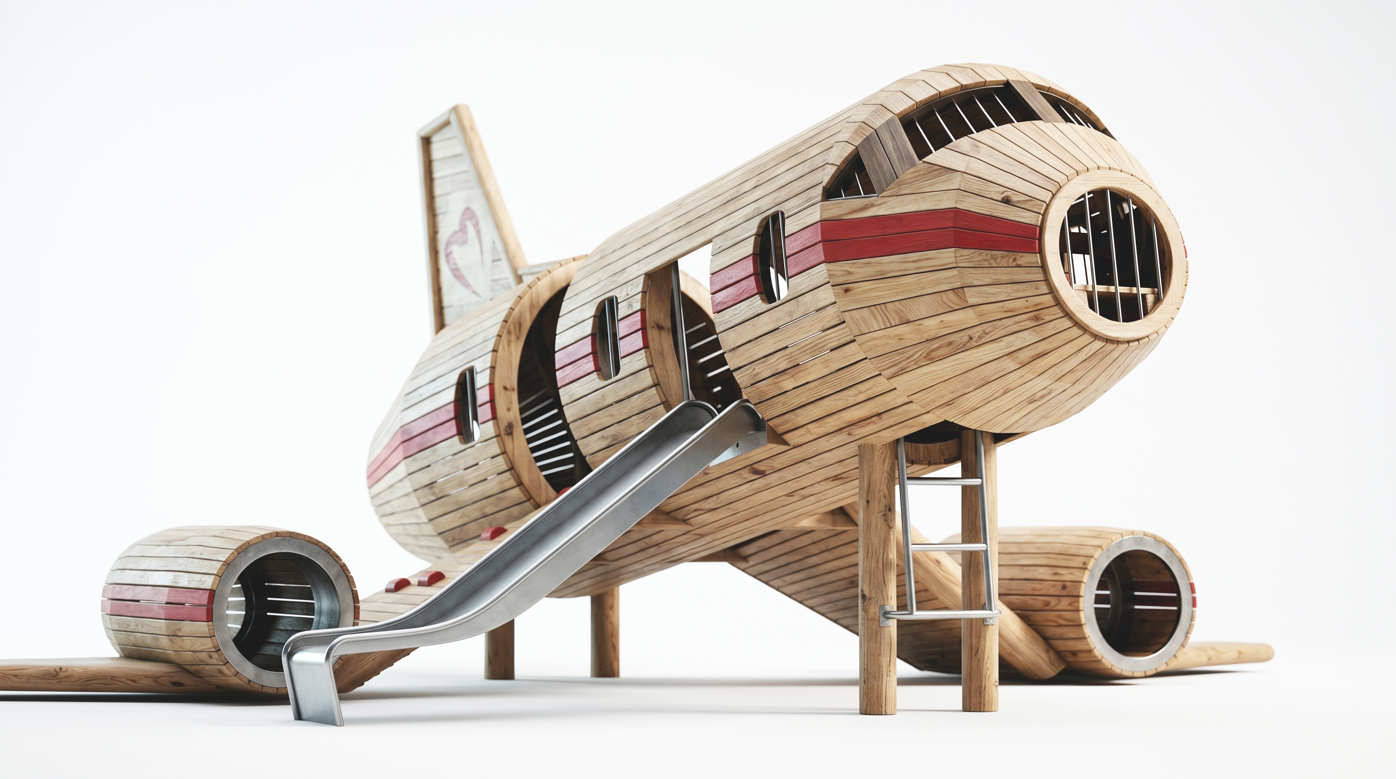 Brussels Airport Airplane Playground Rendering